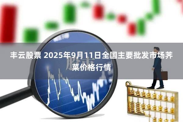 丰云股票 2025年9月11日全国主要批发市场荠菜价格行情