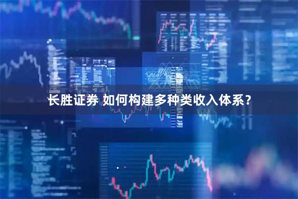 长胜证券 如何构建多种类收入体系？